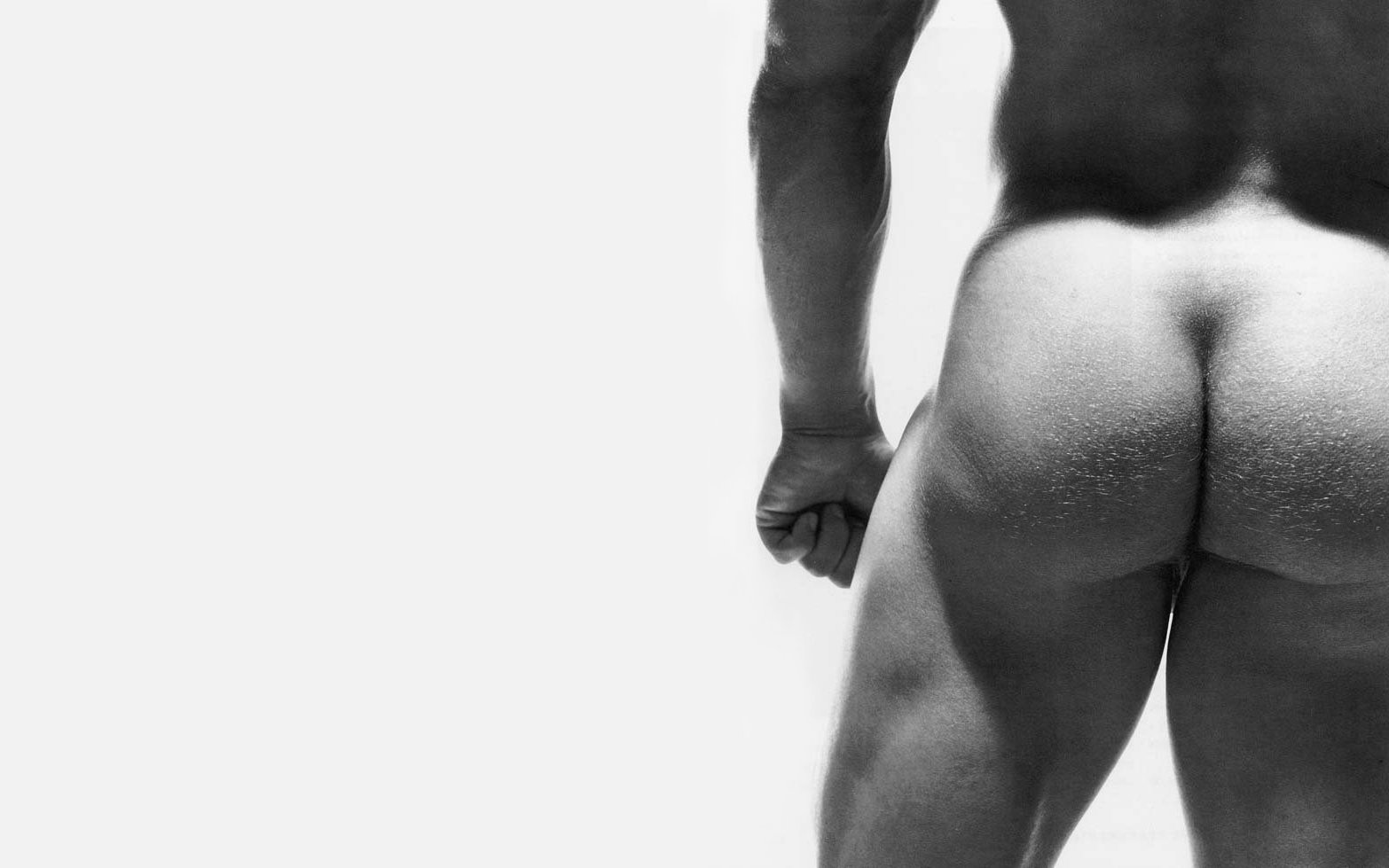 Close Up Of Naked Bodybuilder’s Ass Gallery Of Men