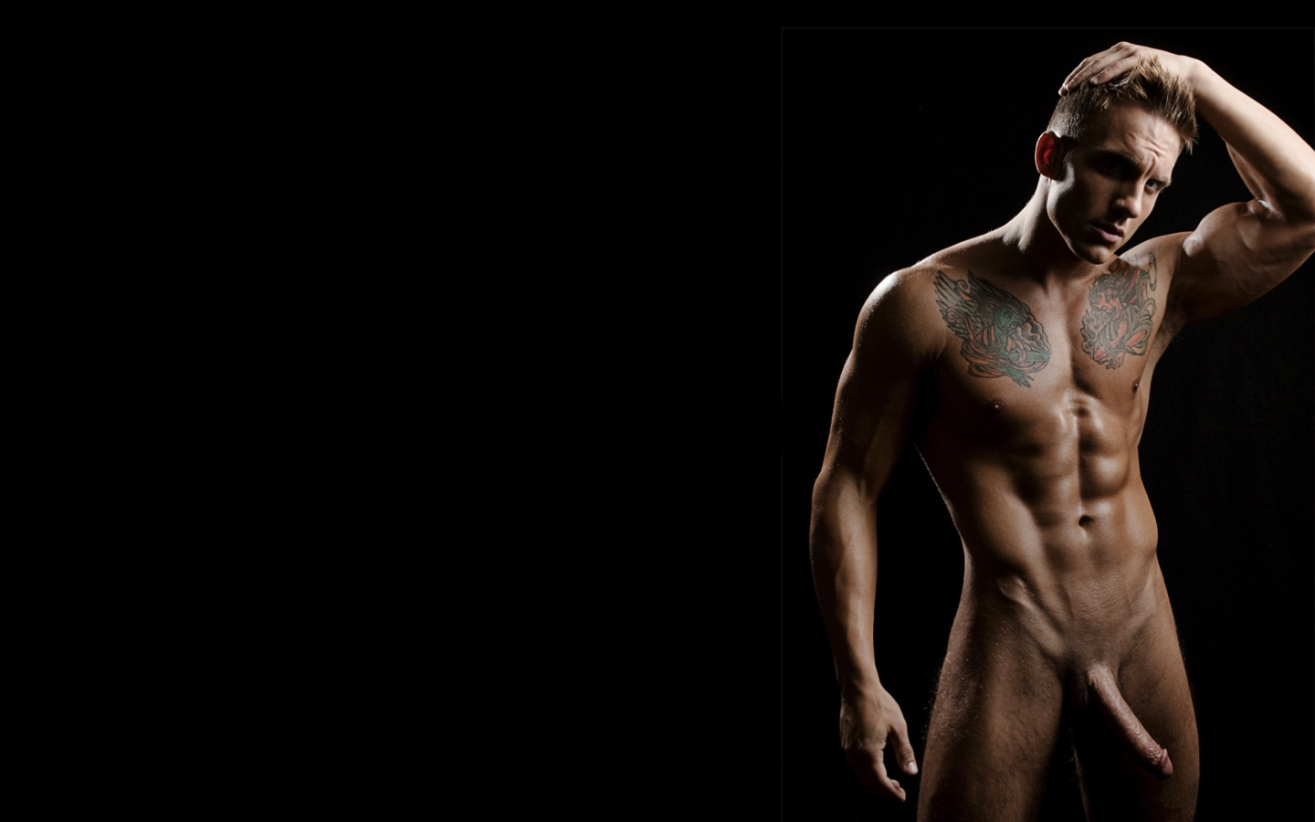 Hot naked men on social media have millions of curious horny people that en...