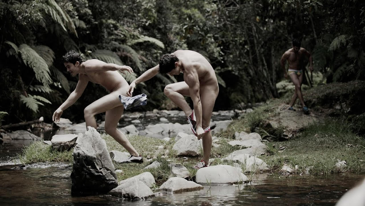Gay int photo men skinny dipping enfield falls