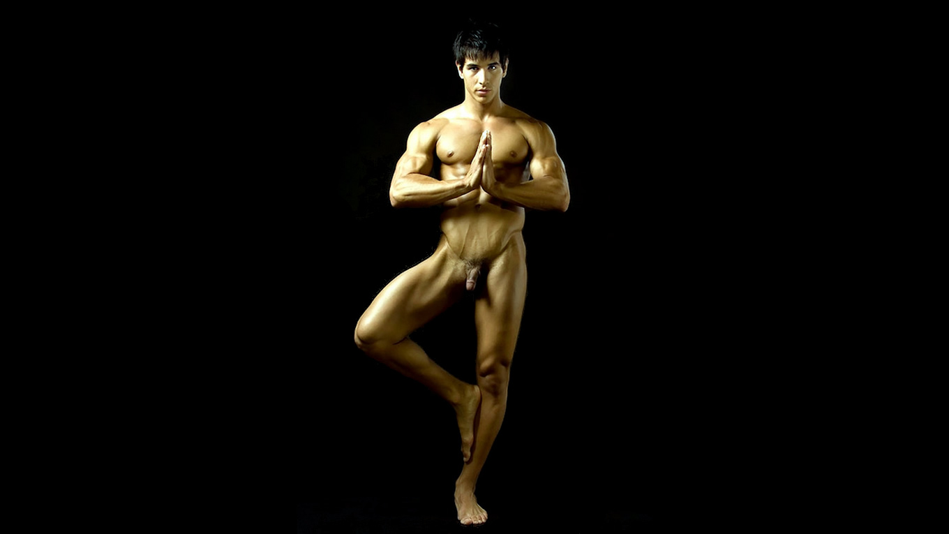 Full-Frontal Ripped Stud / Naked Yoga