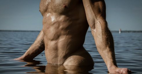 Fit Hunk in the Water