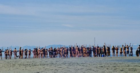 A Bunch of Naked People at the Beach