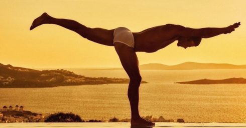 Yoga at the Edge of an Infinity Pool