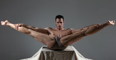 Very Limber Fit Athletic Guy