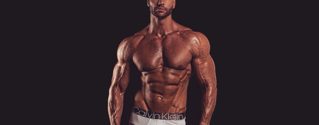 Muscular Stud in Calvin Klein Briefs