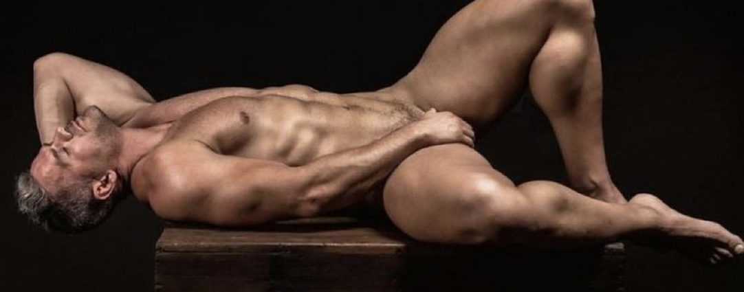 Athletic Hunk Artistic Nude