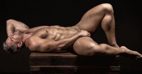 Athletic Hunk Artistic Nude