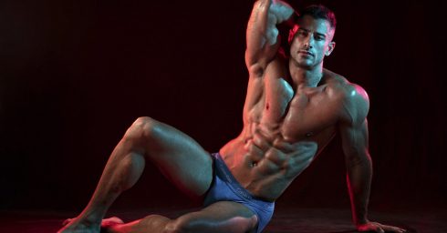 Ripped Young Stud in Calvin Klein Briefs