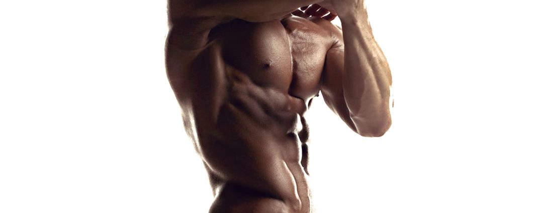 Ripped Stud Shirtless in Jeans