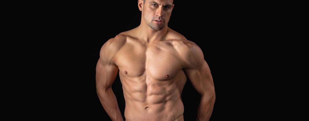 Athletic Guy Shirtless in Jeans