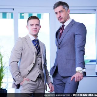 Wrestling Colleagues - Jay Roberts & Serg Shepard