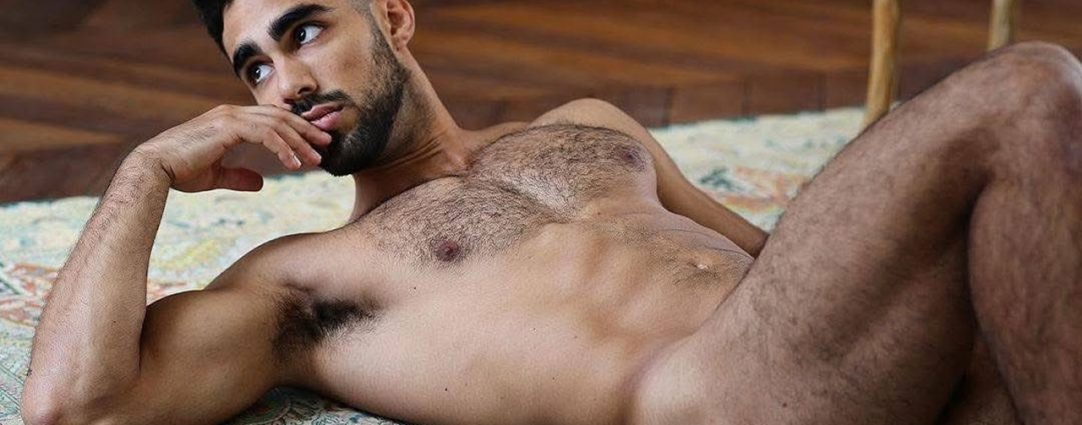 Athletic Hunk Artistic Nude