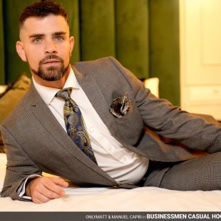 Businessmen Casual Hookup - OnlyMatt & Manuel Capri