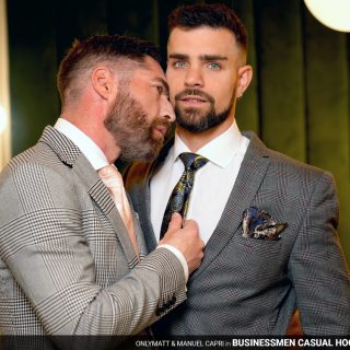 Businessmen Casual Hookup - OnlyMatt & Manuel Capri