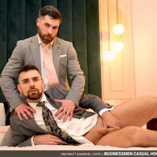 Businessmen Casual Hookup - OnlyMatt & Manuel Capri