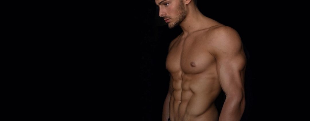 Ripped Young Guy Shirtless in Jeans