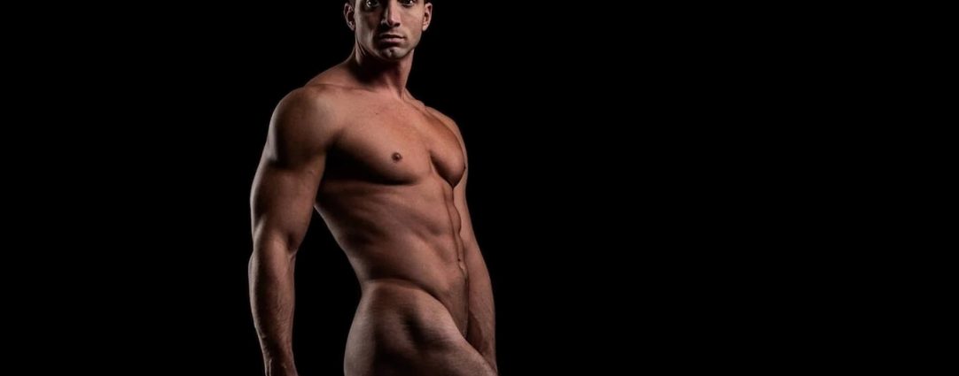 Athletic Young Stud Artistic Nude