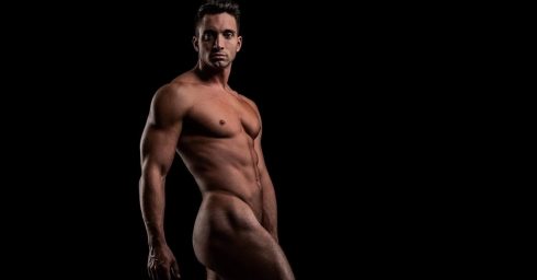 Athletic Young Stud Artistic Nude