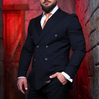 White-Collar Gloryhole - Heath Halo & Hairy Wolf